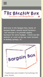 Mobile Screenshot of bargainbunks.com